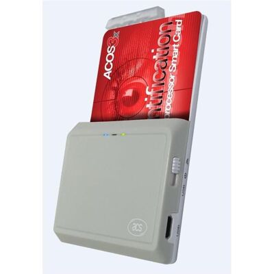 ACS ACR3901-S1 bluetooth (ACR3901U-S1A) (USB 2.0), Speicherkartenlesegerät, Weiss ACS ACR3901-S1 bluetooth (ACR3901U-S1A) (USB 2.0), Speicherkartenlesegerät, Weiss