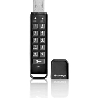 iStorage datAshur Personal2 (64 GB, USB-A), USB Stick, Schwarz iStorage datAshur Personal2 (64 GB, USB-A), USB Stick, Schwarz