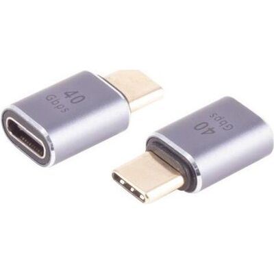 Shiverpeaks S/CONN maximum connectivity USB-C Adapter, USB-C Buchse, 4.0, Metall (USB Typ-C), Data + Video Adapter Shiverpeaks S/CONN maximum connectivity USB-C Adapter, USB-C Buchse, 4.0, Metall (USB Typ-C), Data + Video Adapter