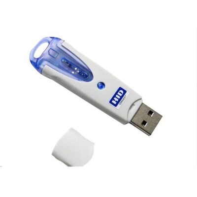 Omnikey 6121 USB Slim-size Smart C R. (USB 2.0), Speicherkartenlesegerät, Blau, Grau Omnikey 6121 USB Slim-size Smart C R. (USB 2.0), Speicherkartenlesegerät, Blau, Grau