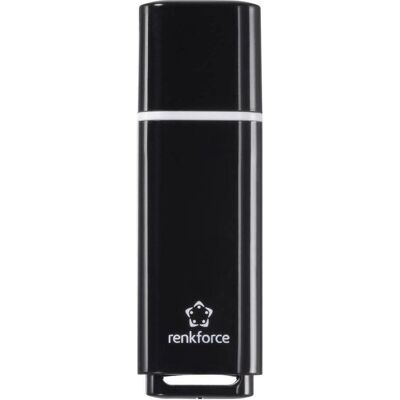 Renkforce RF-USBS-210 USB-Flashdrive - 64 GB - Schwarz - USB 2.0 Renkforce RF-USBS-210 USB-Flashdrive - 64 GB - Schwarz - USB 2.0