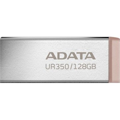A-Data UR350 128GB USB 3.2 Gen 1 Metall Braun - USB-Flashlaufwerk A-Data UR350 128GB USB 3.2 Gen 1 Metall Braun - USB-Flashlaufwerk
