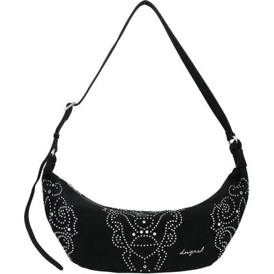 Desigual, Damen, Handtasche, Poker Face Munster 2.0 Munster 2.0 Schultertasche 28 cm, Schwarz Desigual, Damen, Handtasche, Poker Face Munster 2.0 Munster 2.0 Schultertasche 28 cm, Schwarz