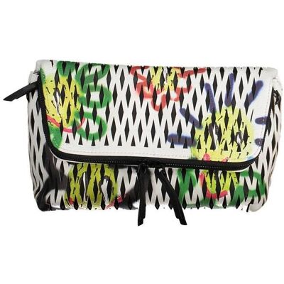 Desigual, Damen, Handtasche, White Polyurethane Women Handbag, Weiss Desigual, Damen, Handtasche, White Polyurethane Women Handbag, Weiss