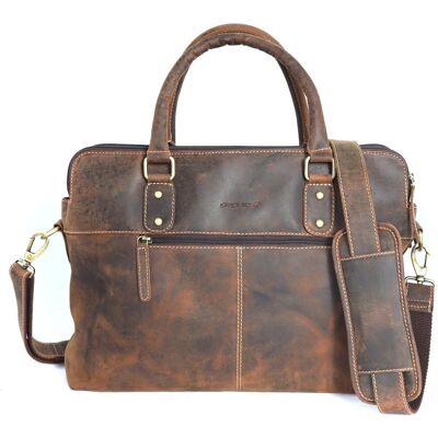 Giorgio Carelli, Herren, Handtasche, Aktentasche, Braun Giorgio Carelli, Herren, Handtasche, Aktentasche, Braun