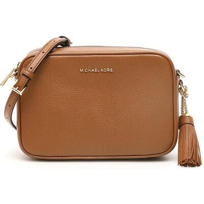 Michael Kors, Damen, Handtasche, Jet Set MD Kameratasche Dames Crossbodytas - Gepäck, Braun Michael Kors, Damen, Handtasche, Jet Set MD Kameratasche Dames Crossbodytas - Gepäck, Braun