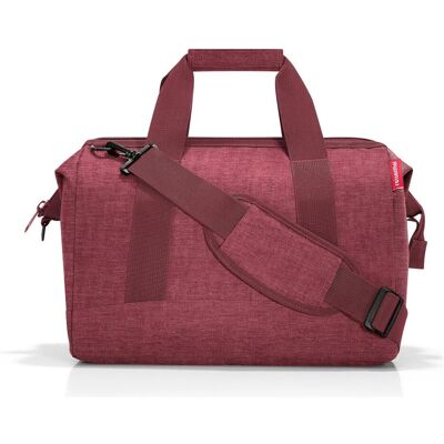 reisenthel, Unisex, Tasche, allrounder M twist maroon, Rot, (18 l) reisenthel, Unisex, Tasche, allrounder M twist maroon, Rot, (18 l)