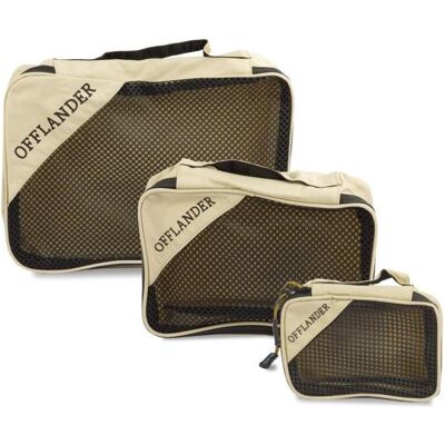 Offlander Zestaw Organizerów Na Ubrania, Packsack, Braun, Beige Offlander Zestaw Organizerów Na Ubrania, Packsack, Braun, Beige