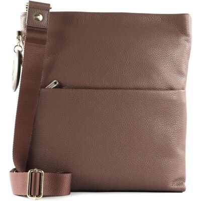 Mandarina Duck, Damen, Handtasche, Umhängetasche Mellow Leather Flat Crossover FZT68, Braun Mandarina Duck, Damen, Handtasche, Umhängetasche Mellow Leather Flat Crossover FZT68, Braun