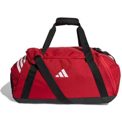 Adidas Herren, Tasche, Tiro Duffle M - tepore/white, Rot, Weiss, (57 l) Adidas Herren, Tasche, Tiro Duffle M - tepore/white, Rot, Weiss, (57 l)
