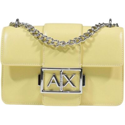 Giorgio Armani Exchange, Damen, Handtasche, MESSENGER BAG XW000071 AF12039, Gelb Giorgio Armani Exchange, Damen, Handtasche, MESSENGER BAG XW000071 AF12039, Gelb