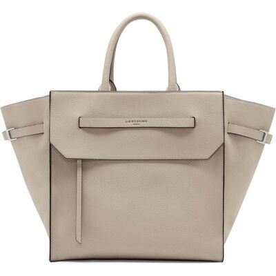 Liebeskind Berlin, Damen, Tasche, Satchel Grosse Handtasche aus Rindsleder, Beige Liebeskind Berlin, Damen, Tasche, Satchel Grosse Handtasche aus Rindsleder, Beige