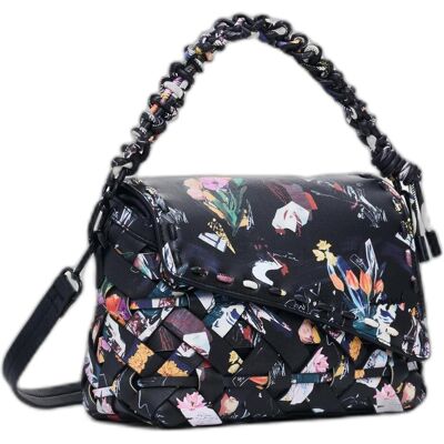 Desigual, Damen, Handtasche, Osmio Phuket Mini Hand Bag, Schwarz Desigual, Damen, Handtasche, Osmio Phuket Mini Hand Bag, Schwarz