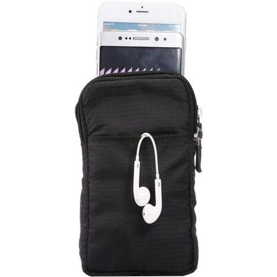 Cover-Discount, Bauchtasche, Sport Umhänge Gürteltasche schwarz, Schwarz Cover-Discount, Bauchtasche, Sport Umhänge Gürteltasche schwarz, Schwarz