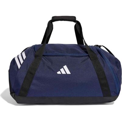Adidas Unisex, Tasche, Tiro Duffle M - tenabl/white, Blau, Weiss, (57 l) Adidas Unisex, Tasche, Tiro Duffle M - tenabl/white, Blau, Weiss, (57 l)
