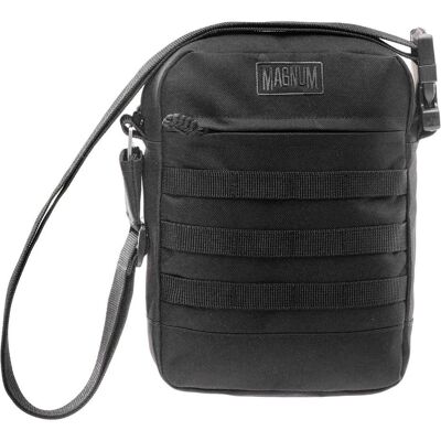Magnum, Herren, Tasche, Larus Geschmiedete Eisen-Tasche In Einer Grösse, Silber, Schwarz, (2 l) Magnum, Herren, Tasche, Larus Geschmiedete Eisen-Tasche In Einer Grösse, Silber, Schwarz, (2 l)