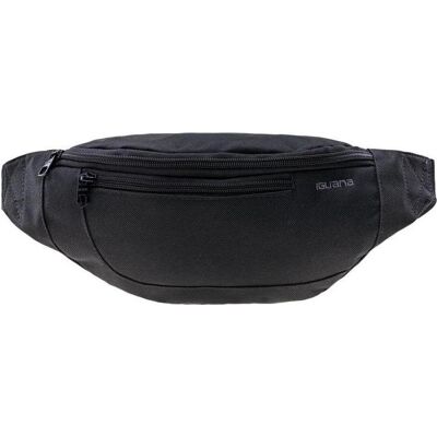 Iguana, Unisex, Bauchtasche, Igebelt Schwarze Tasche In Eingrösse, Schwarz Iguana, Unisex, Bauchtasche, Igebelt Schwarze Tasche In Eingrösse, Schwarz
