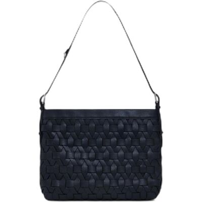 Desigual, Damen, Handtasche, Argon Camel Buxton Bag, Schwarz Desigual, Damen, Handtasche, Argon Camel Buxton Bag, Schwarz