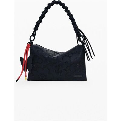 Desigual, Damen, Handtasche, Paladio Crossbody Bag, Schwarz Desigual, Damen, Handtasche, Paladio Crossbody Bag, Schwarz