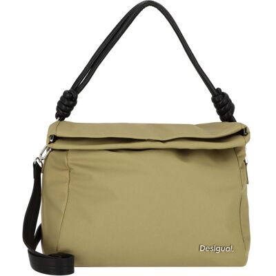 Desigual, Damen, Handtasche, Priori Handtasche 29.5 cm, Grün, Beige Desigual, Damen, Handtasche, Priori Handtasche 29.5 cm, Grün, Beige