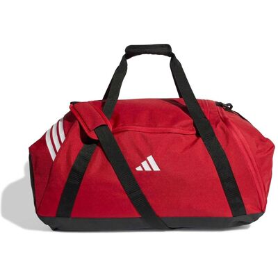 Adidas Herren, Tasche, Tiro Duffle L - tepore/white, Rot, Weiss Adidas Herren, Tasche, Tiro Duffle L - tepore/white, Rot, Weiss