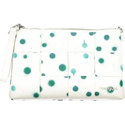 Desigual, Damen, Handtasche, New Splatter Dortmund Across Body Bag, Weiss Desigual, Damen, Handtasche, New Splatter Dortmund Across Body Bag, Weiss