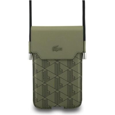 Lacoste, Damen, Handtasche, Bag Universal Sleeve Crossbody The Blend XL green, Grün Lacoste, Damen, Handtasche, Bag Universal Sleeve Crossbody The Blend XL green, Grün