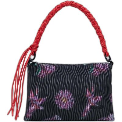 Desigual, Damen, Handtasche, Xena Dortmund Across Body Bag, Schwarz, Mehrfarbig Desigual, Damen, Handtasche, Xena Dortmund Across Body Bag, Schwarz, Mehrfarbig