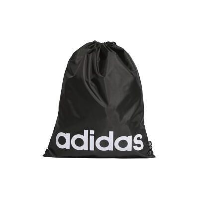 Adidas Unisex, Tasche, Linear Gymsack Sporttasche, Schwarz, (16 l) Adidas Unisex, Tasche, Linear Gymsack Sporttasche, Schwarz, (16 l)