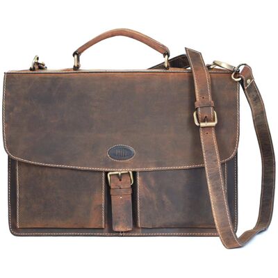 Giorgio Carelli, Handtasche, Aktentasche, Braun Giorgio Carelli, Handtasche, Aktentasche, Braun