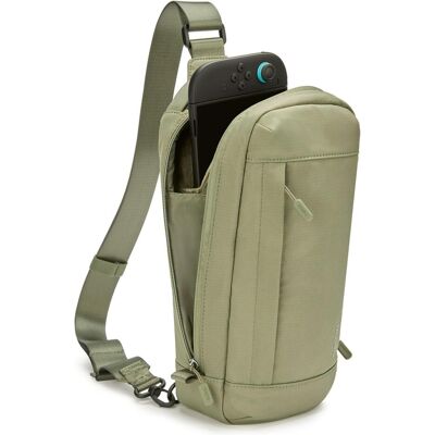 Belkin Gaming Crossbody Bag (Switch 2), Weiteres Gaming Zubehör, Grün Belkin Gaming Crossbody Bag (Switch 2), Weiteres Gaming Zubehör, Grün