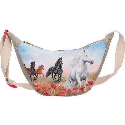 Schmidt Spiele, Mädchen, Handtasche, Miss Melody - Small Halfmoon Shoulderbag POPPY SAND - Beige, Beige Schmidt Spiele, Mädchen, Handtasche, Miss Melody - Small Halfmoon Shoulderbag POPPY SAND - Beige, Beige