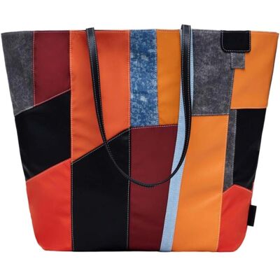 Desigual, Damen, Tasche, Frauen Stoff Einkaufstasche, Orange Desigual, Damen, Tasche, Frauen Stoff Einkaufstasche, Orange