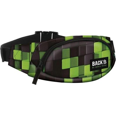 Derform, Jungen, Bauchtasche, BackUp 6 S52 Hüfttasche, Schwarz, Grün Derform, Jungen, Bauchtasche, BackUp 6 S52 Hüfttasche, Schwarz, Grün
