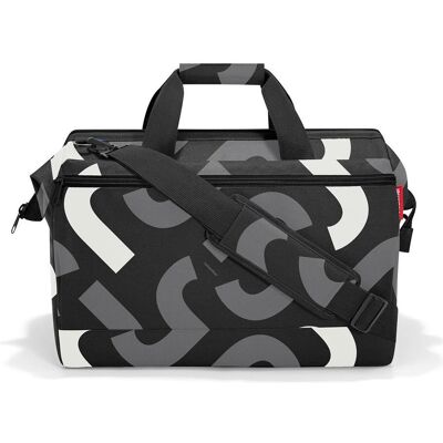 reisenthel, Tasche, Allrounder L Pocket Bold Signature Grey – Vielseitige Doktortasche für Reise, Arbeit und, Grau reisenthel, Tasche, Allrounder L Pocket Bold Signature Grey – Vielseitige Doktortasche für Reise, Arbeit und, Grau
