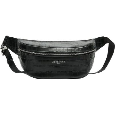 Liebeskind Berlin, Damen, Bauchtasche, Borsa Cintura Nuova Croco Nera Chudy, Schwarz Liebeskind Berlin, Damen, Bauchtasche, Borsa Cintura Nuova Croco Nera Chudy, Schwarz