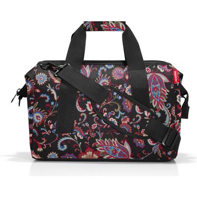 reisenthel, Unisex, Handtasche, Allrounder M Paisley Black – Vielfältige Doktortasche zum Reisen, für die Arbeit oder Fre, Rot, Schwarz, Mehrfarbig, Blau reisenthel, Unisex, Handtasche, Allrounder M Paisley Black – Vielfältige Doktortasche zum Reisen, für die Arbeit oder Fre, Rot, Schwarz, Mehrfarbig, Blau