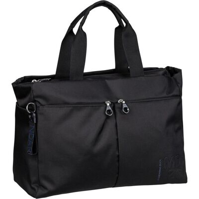Mandarina Duck, Damen, Tasche, Handgepäck MD20 Duffle QMB02, Schwarz, (30.60 l) Mandarina Duck, Damen, Tasche, Handgepäck MD20 Duffle QMB02, Schwarz, (30.60 l)