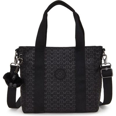 Kipling, Damen, Handtasche, Asseni Mini Schultertasche 33 cm, Schwarz Kipling, Damen, Handtasche, Asseni Mini Schultertasche 33 cm, Schwarz