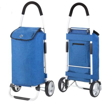 Cruiser, Einkaufshilfe, Classic Premium 650061 Faltbarer Einkaufswagen, Blau Cruiser, Einkaufshilfe, Classic Premium 650061 Faltbarer Einkaufswagen, Blau