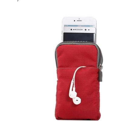 Cover-Discount, Bauchtasche, Sport Umhänge Gürteltasche rot, Rot Cover-Discount, Bauchtasche, Sport Umhänge Gürteltasche rot, Rot