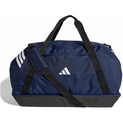 Adidas Herren, Tasche, Tiro Reisetasche mit Bodenfach, Blau, Weiss Adidas Herren, Tasche, Tiro Reisetasche mit Bodenfach, Blau, Weiss