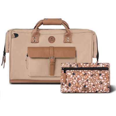 Cabaia, Unisex, Tasche, Duffle Kuala Lumpur, Braun, Orange, Rot, Beige, (40 l) Cabaia, Unisex, Tasche, Duffle Kuala Lumpur, Braun, Orange, Rot, Beige, (40 l)