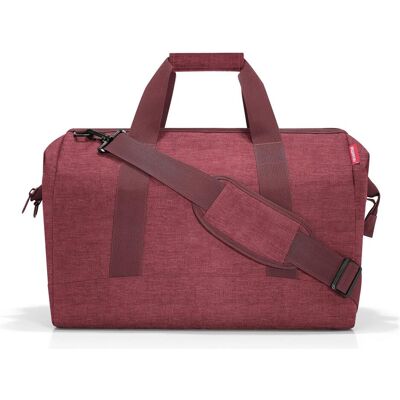 reisenthel, Unisex, Tasche, allrounder L twist maroon, Rot, (30 l) reisenthel, Unisex, Tasche, allrounder L twist maroon, Rot, (30 l)