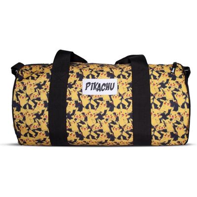 Nintendo Herren, Tasche, Sporttasche: Pokémon Pikachu, Schwarz, Gelb Nintendo Herren, Tasche, Sporttasche: Pokémon Pikachu, Schwarz, Gelb