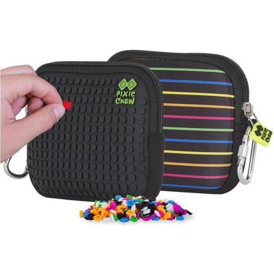 Pixel, Bauchtasche, PIXIE CREW-Tasche mit schwarzem Einsatz, Schwarz, Mehrfarbig Pixel, Bauchtasche, PIXIE CREW-Tasche mit schwarzem Einsatz, Schwarz, Mehrfarbig