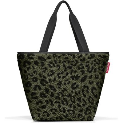 reisenthel, Einkaufshilfe, shopper M teddy leo olive, Grün, Schwarz, Grau reisenthel, Einkaufshilfe, shopper M teddy leo olive, Grün, Schwarz, Grau