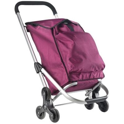 Cruiser, Einkaufshilfe, Trapklimmer Einkaufswagen mit Kühlfach und klappbarem Design, Pink Cruiser, Einkaufshilfe, Trapklimmer Einkaufswagen mit Kühlfach und klappbarem Design, Pink