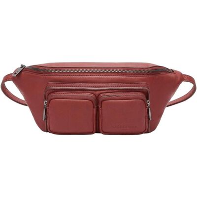 Liebeskind Berlin, Damen, Handtasche, Belt-Bag Gürteltasche aus Schafsleder, Rot Liebeskind Berlin, Damen, Handtasche, Belt-Bag Gürteltasche aus Schafsleder, Rot