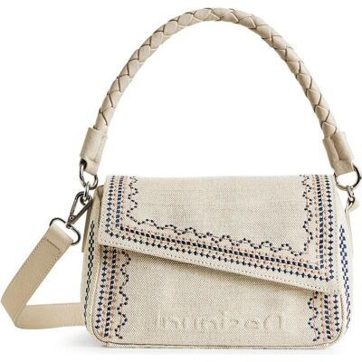 Desigual, Damen, Handtasche, Bols Regasita Hand Bag, Beige Desigual, Damen, Handtasche, Bols Regasita Hand Bag, Beige